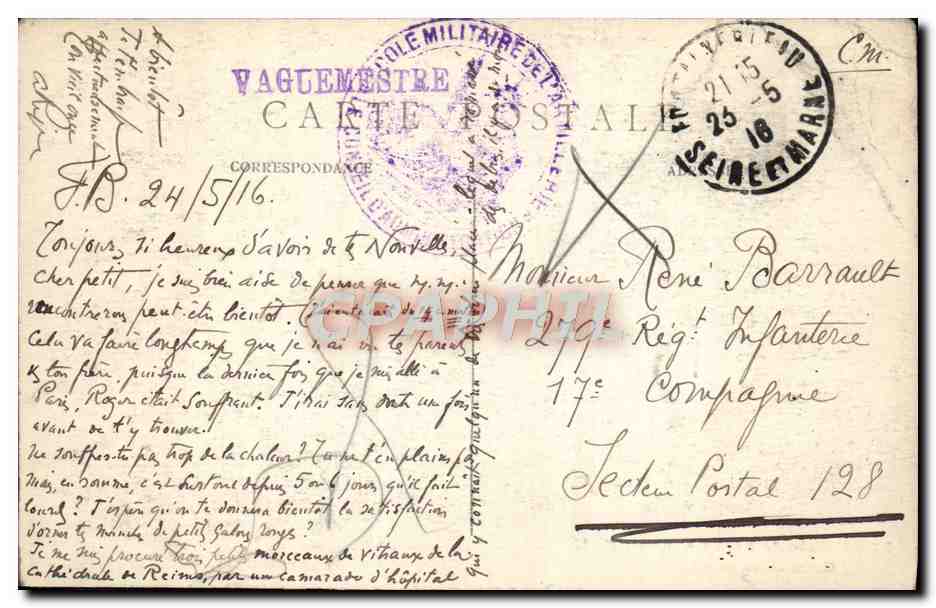 Palais de FONTAINEBLEAU — Grand Salon du Pape — éditeur non identifié, n° 47 — Reverso