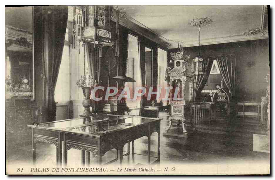 Palais de Fontainebleau — Le Musée Chinois — N.G.