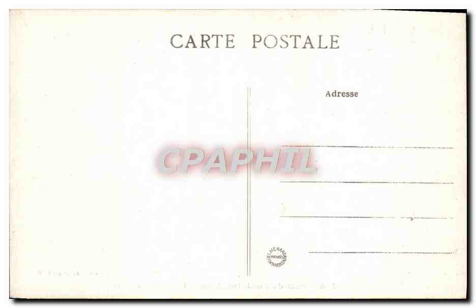 Bosque de Fontainebleau — La Garganta de los Lobos — n°163 — Reverso