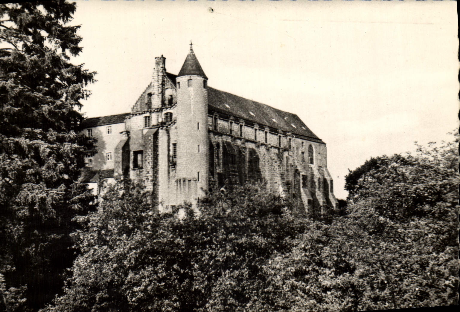 CPM Chateau Landon L'Ancienne Abbaye De Saint Severin
