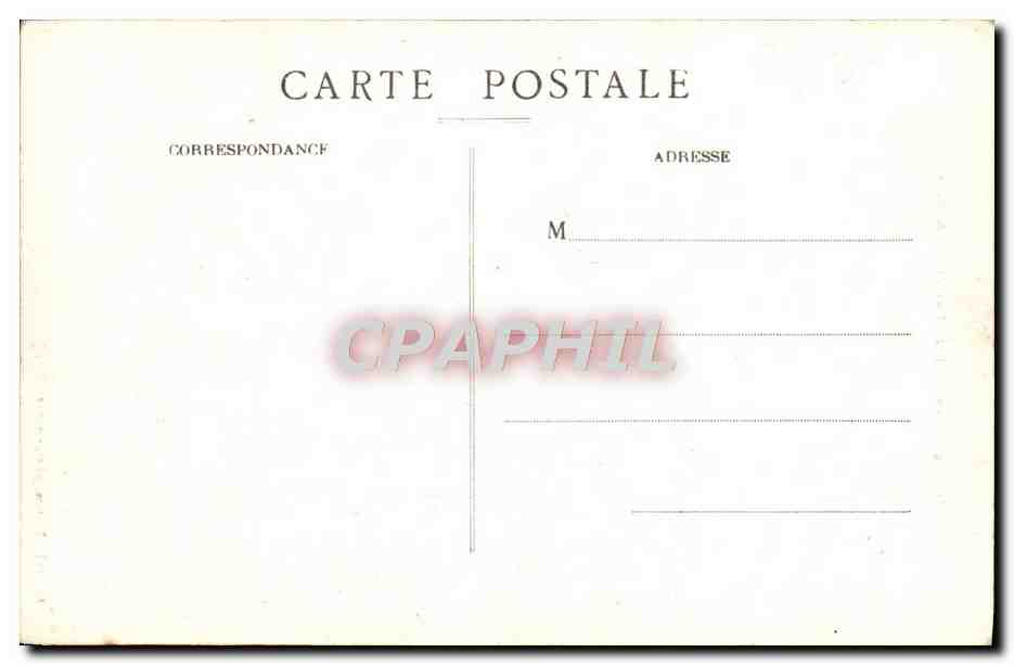 CPA Conches Portail De l'Hotel De Ville — Rückseite