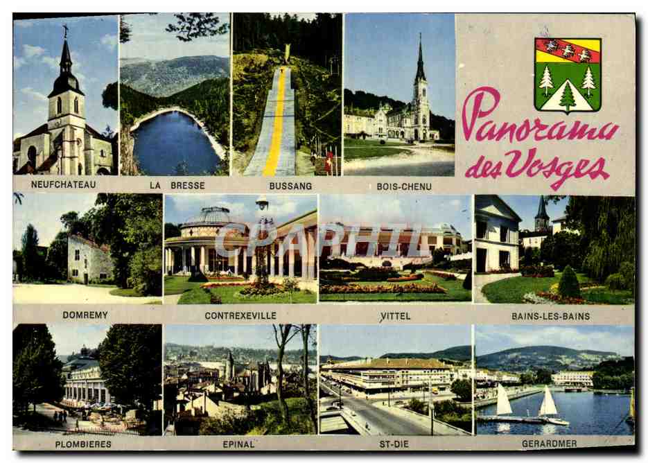 Panorama der Vosges — 'La Cigogne' Verlag — Nr. 88.533.177