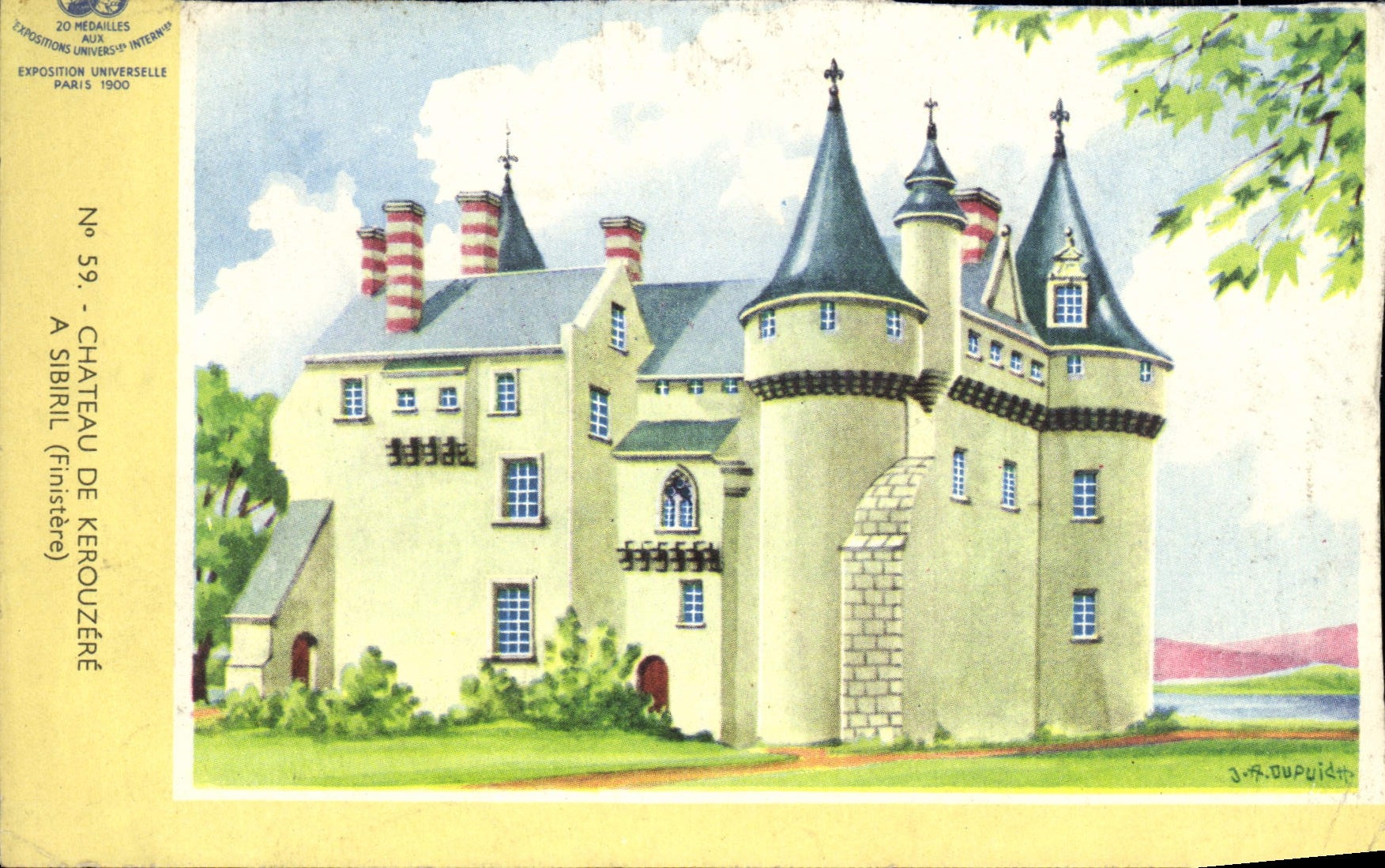 Image Chateau de Kerouzere A Sibiril 
