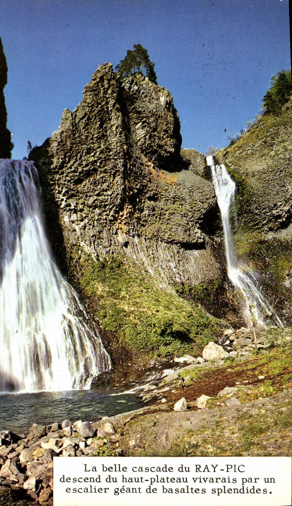 Les cascades du RAY-PIC — Vivarais — Éditions J. CHABRON