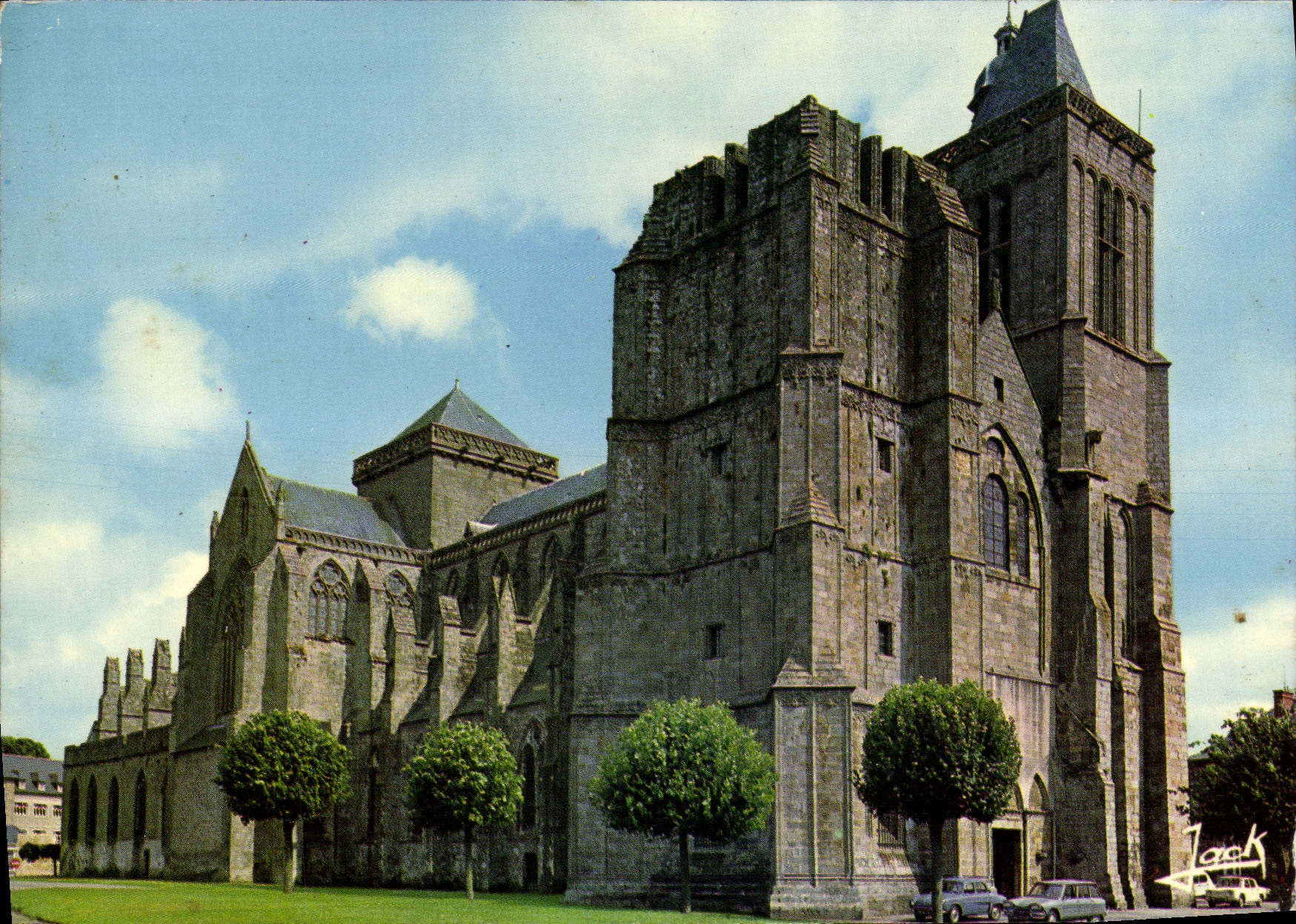 Dol-de-Bretagne — Cathédrale Saint-Samson (XIIe & XIIIe) — Éditions d'Art 'Jack' n°1125