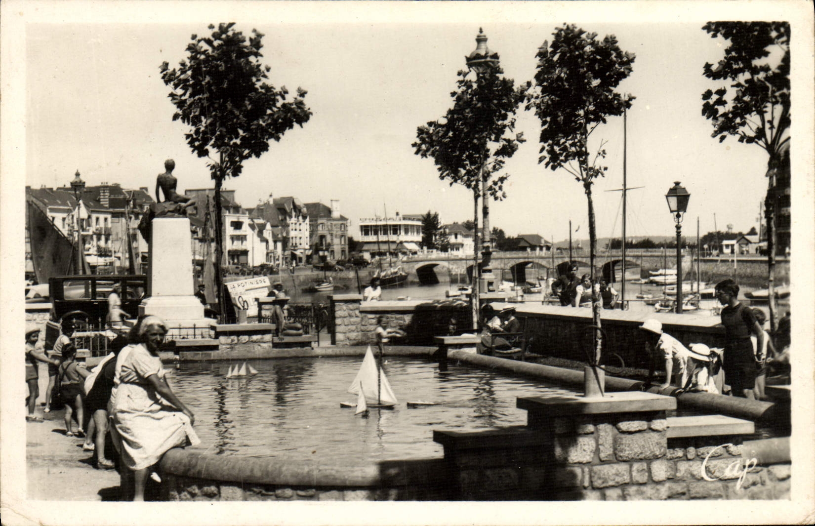 CPM Le Pouliguen Le Bassin des Enfants 