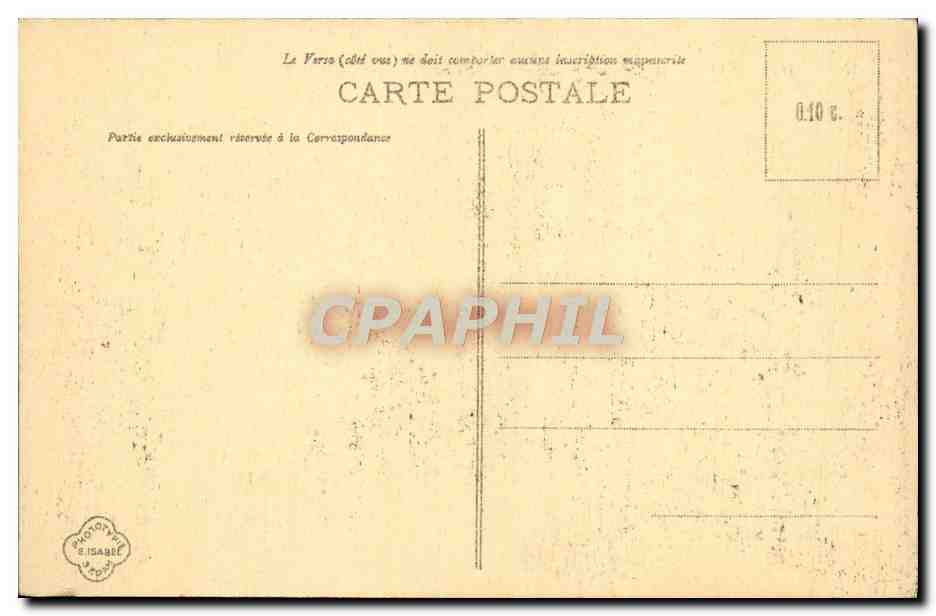 CPA Corbion Vue sur la Semois au Pont de Poupehan prise de la Chaire a Precher  — Rückseite