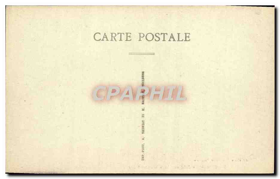 CPA Kerfons Le jube en chene sculpte — Rückseite