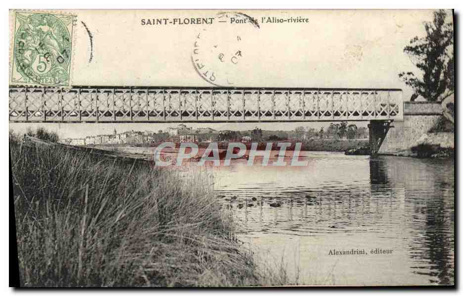 Saint-Florent — Pont sur l'Aliso-rivière — Alexandrini, éditeur