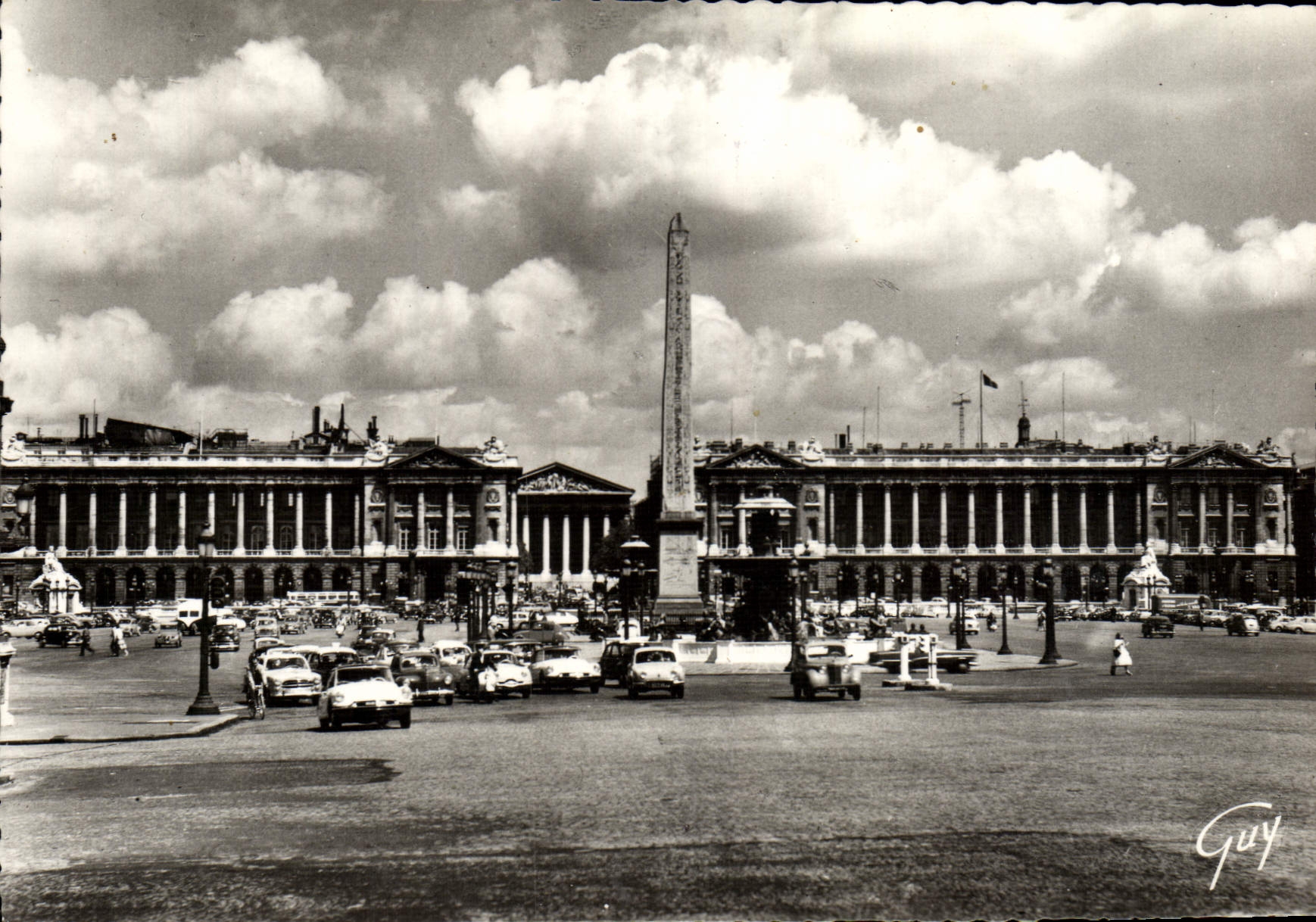CPM Paris Et Ses Merveilles La Place De La Concorde Hotel Crillon
