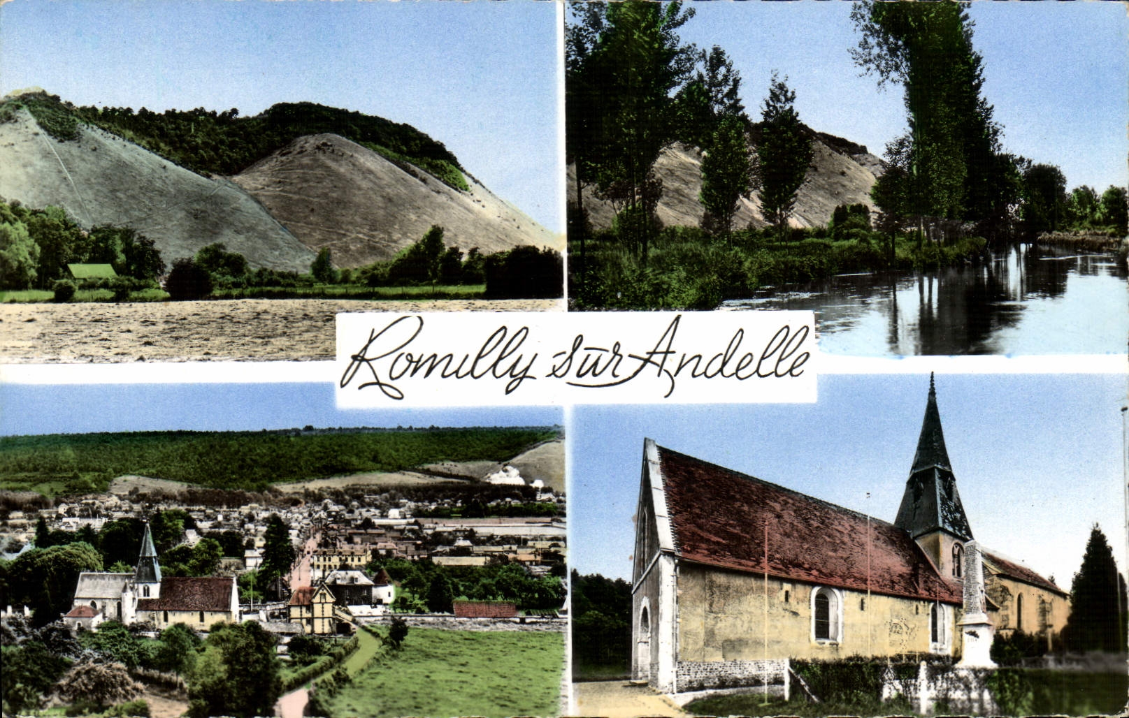 Romilly-sur-Andelle — vue panoramique — Éd. « La Cigogne » (Exclusivité de fabrication André Leconte)