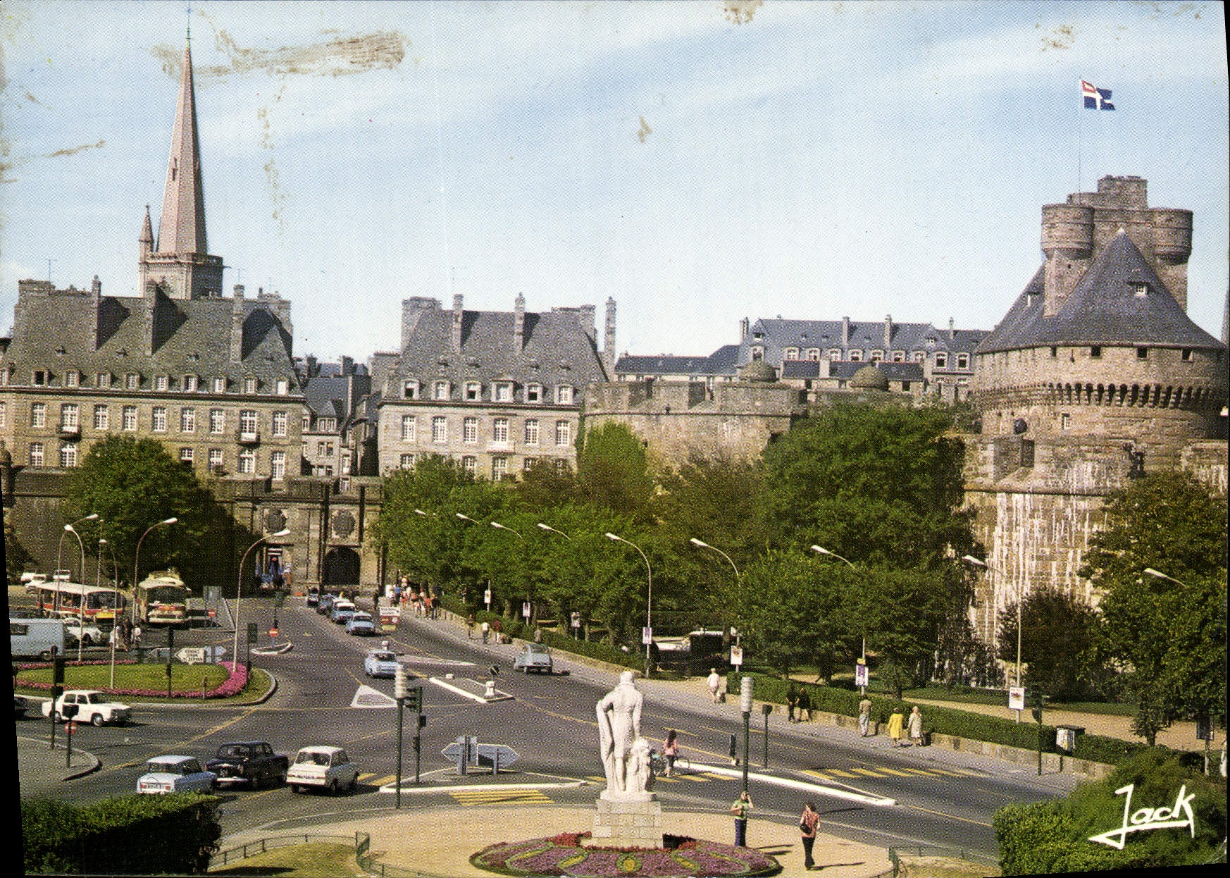St-Malo - Le donjon et la porte St-Vincent — Éditions d'Art 'Jack' n°539