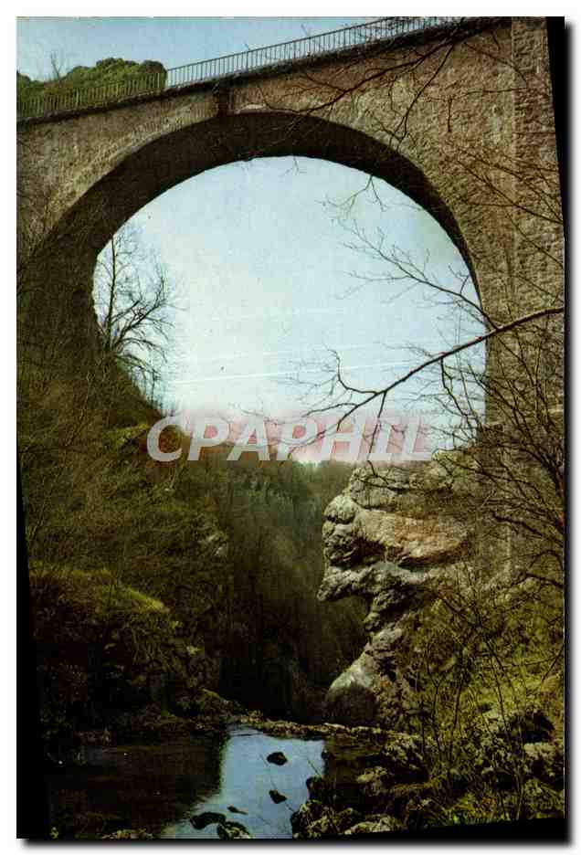 Le Pont du Diable — aux environs de Nans sous Ste-Anne et Salins — Éditions J. Cellard