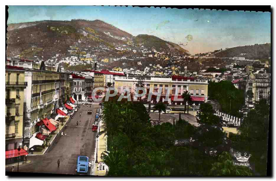 CPM Nice Le Casino Municipal Et Les Montagnes