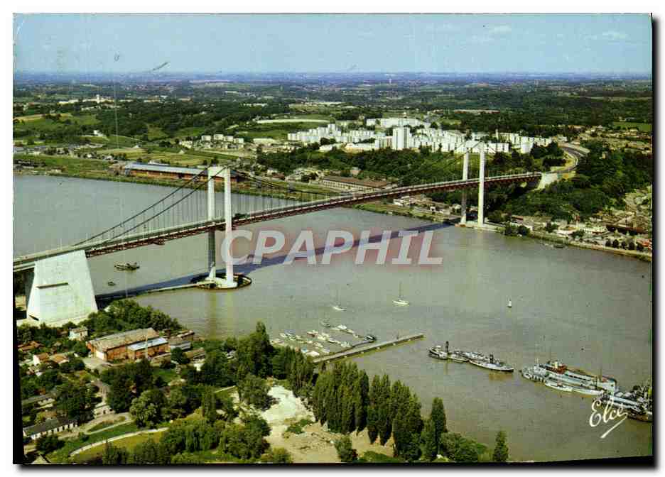 CPM Bordeaux Le Nouveau Pont Suspendu