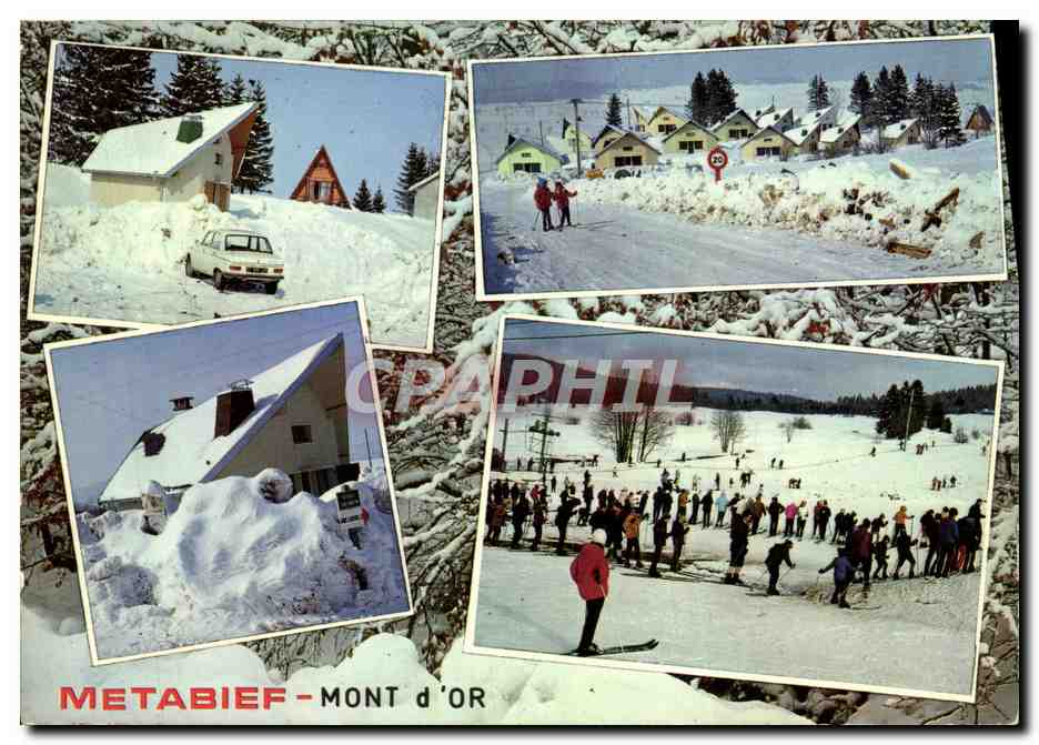 MÉTABIEF - MONT D'OR — station de ski — Éditions SPACEM