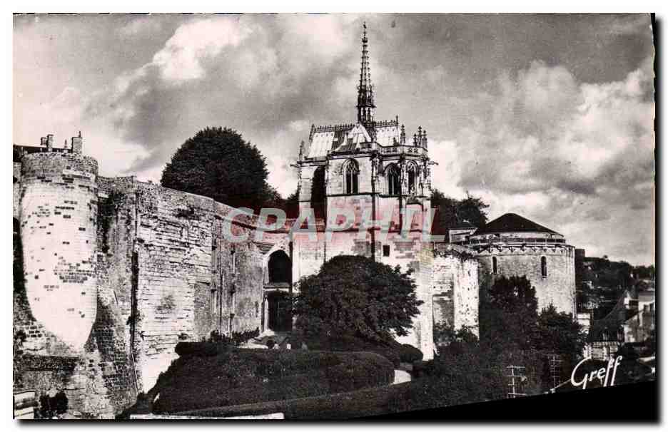 CPM En Touraine Amboise La Chapelle Et Lqa Montee Du Chateau