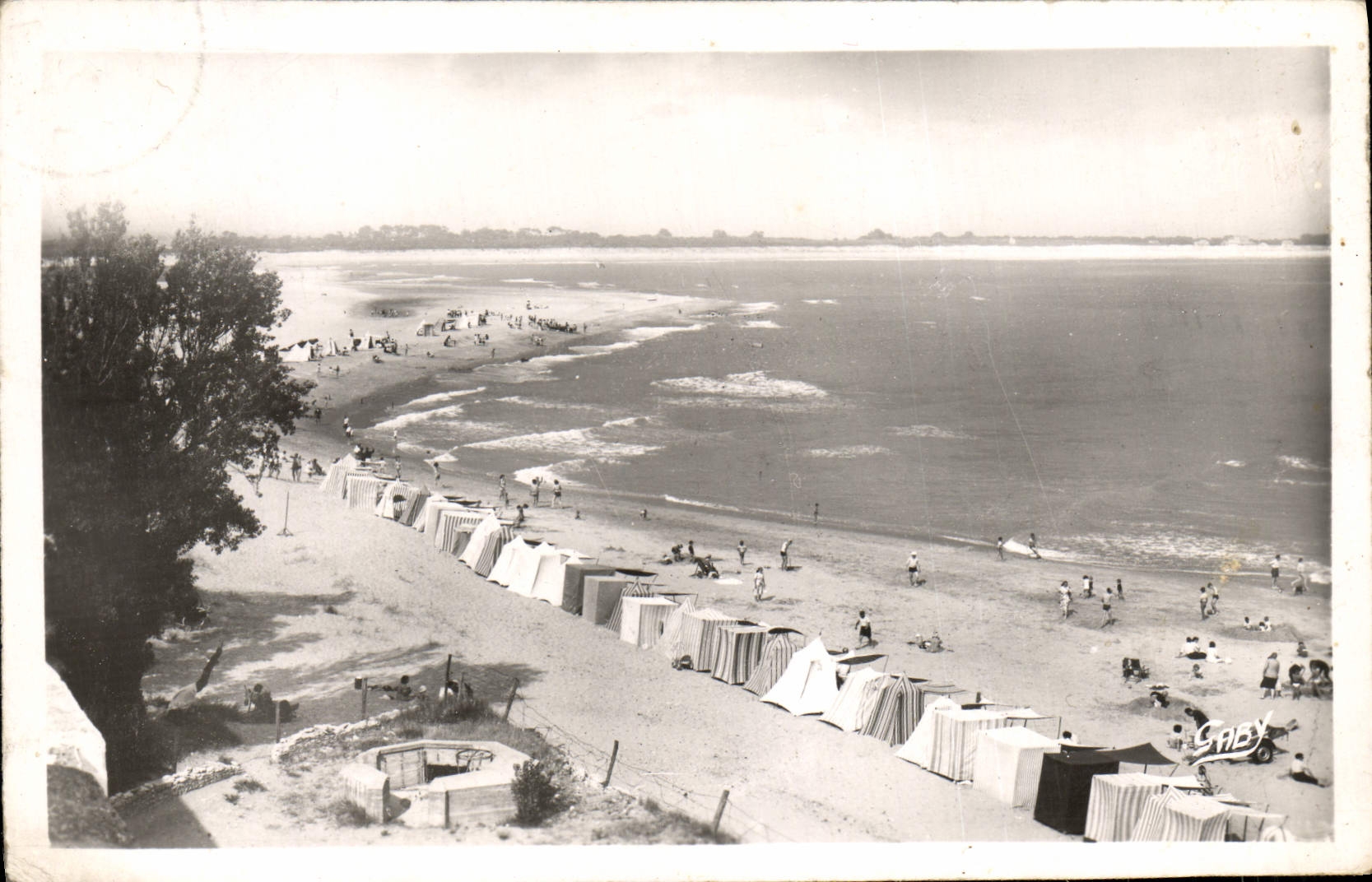 La Tranche-sur-Mer (Vendée) — Vue d'ensemble de la Plage — Éditions GABY