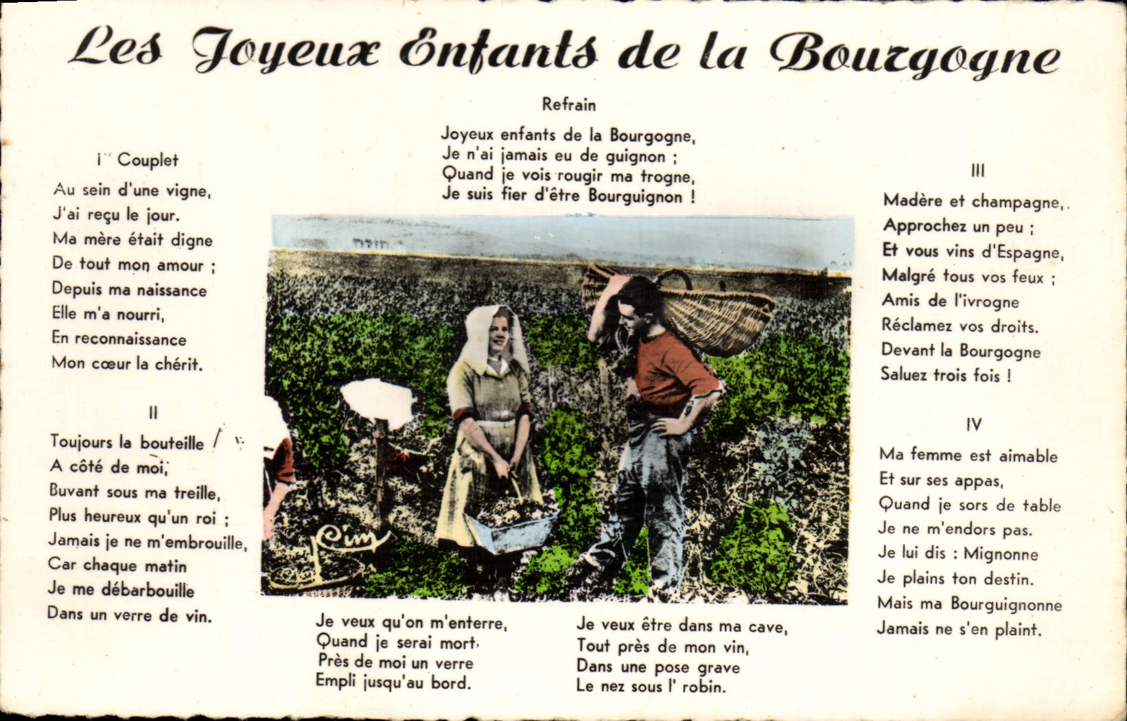 CPM Les Joyeux Enfants De La Bourgogne