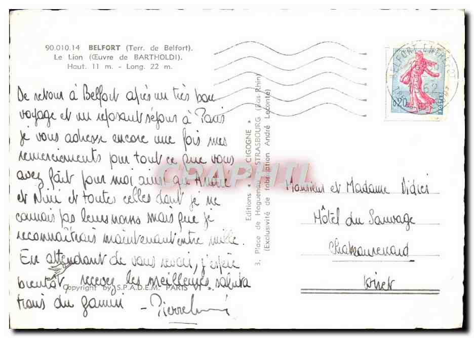 CPM Belfort Le Lion — Rückseite