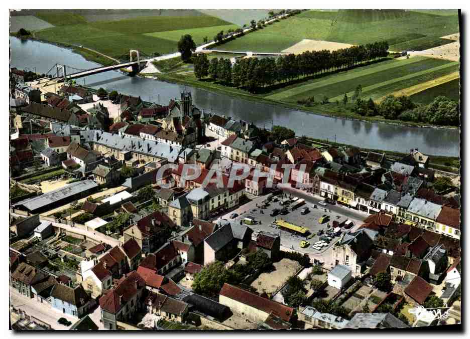 CPM Dormans Vue General Place Du Luxembourg Et Cours De La Marne
