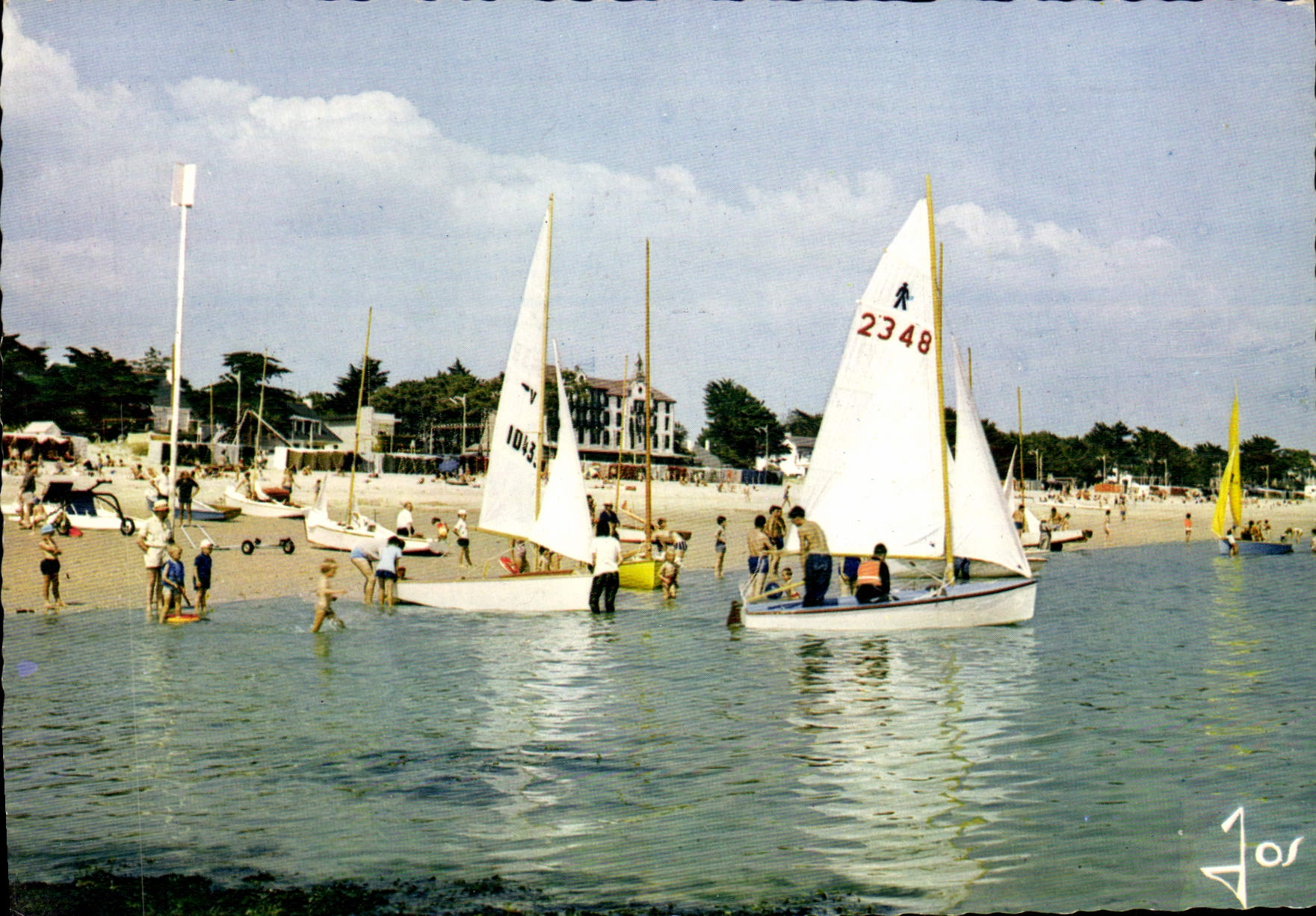 Carnac - Plage et ses Voiliers — Carnac-Ses Plages, éditeur Carnac-Ses Plages, n° MX 3589