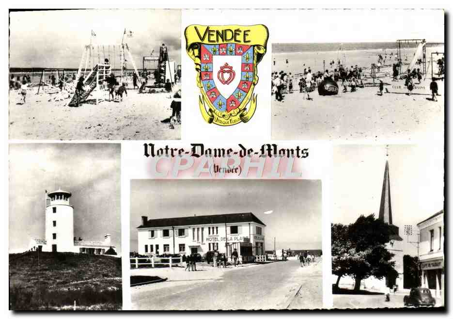 CPM Notre Dame De Flots Hotel de la plage