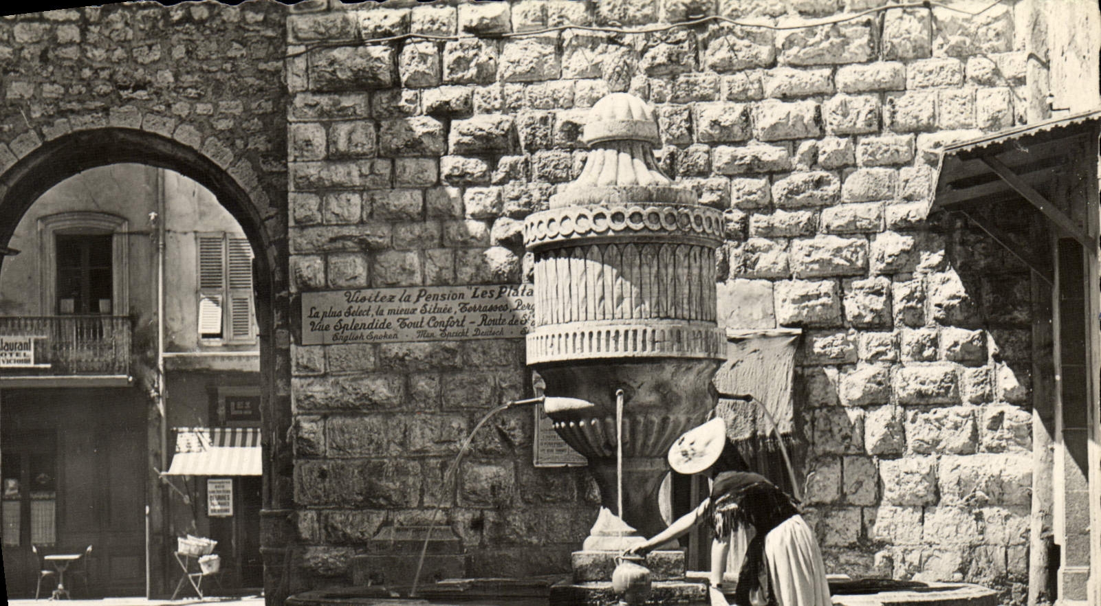 Vence - Fontaine et Porte du Peyra — Édition La Cigogne, Nice