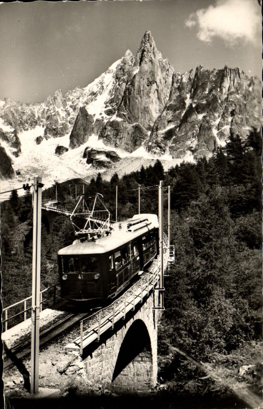 Chamonix-Mont-Blanc — Schmalspurbahn der Mer de Glace und der Drû — Edition Montauc-Lénan, n° 362