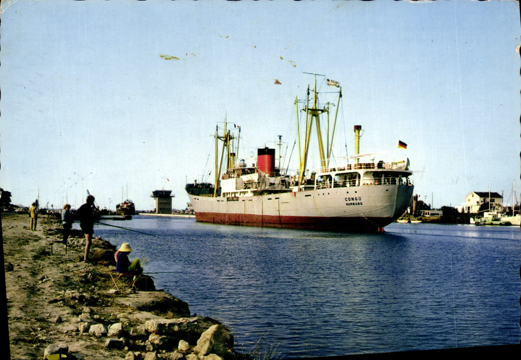 Cargo Congo Hamburg — port — Éditions La Cigogne