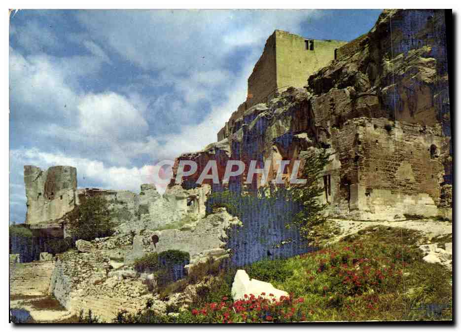 Les ruines du Château — Courbevoie - Baux-en-Provence (B.-du-R.) — Éditions 'La Cicéone'