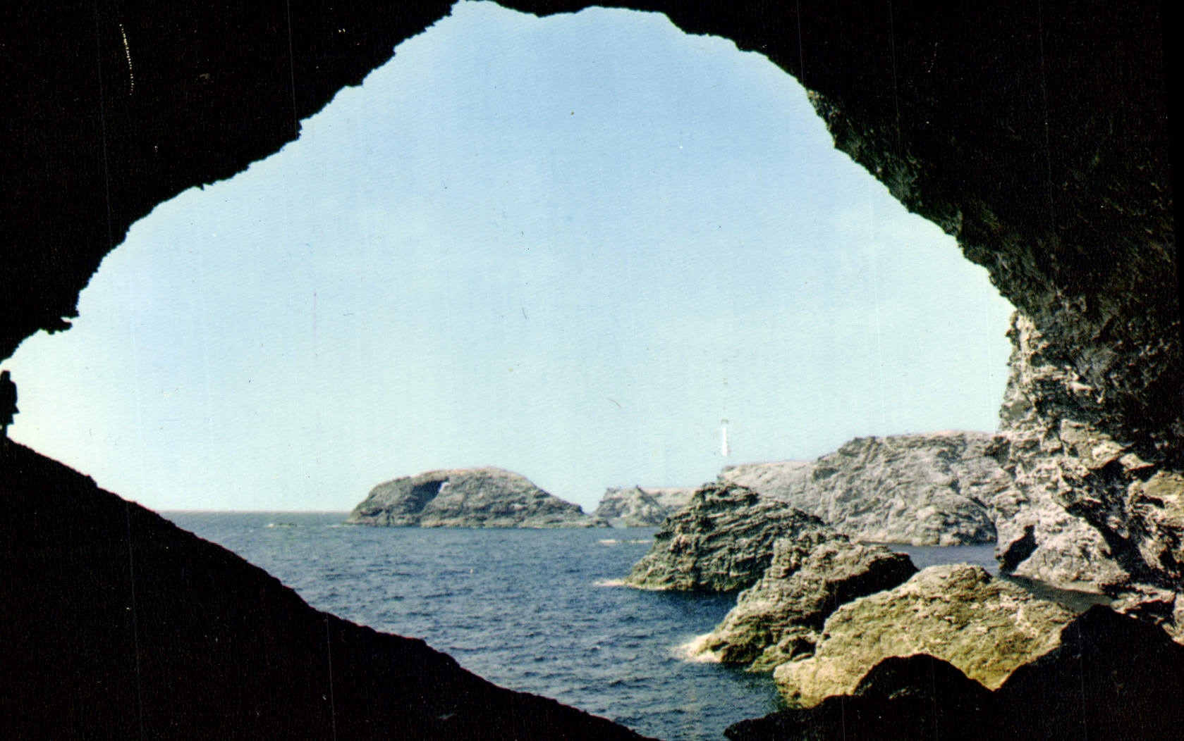 La grotte de l'Apothicaire — Belle-Ile-en-Mer (Morbihan) — Imprimeur Comblier