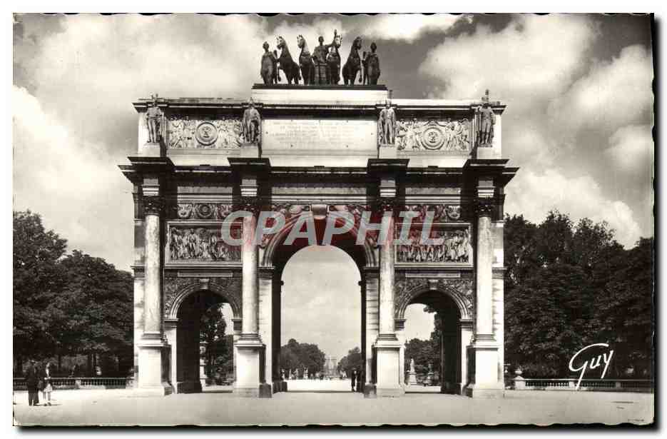 CPM Paris Et Ses Merveilles Arc De Triomphe Du Carrousel