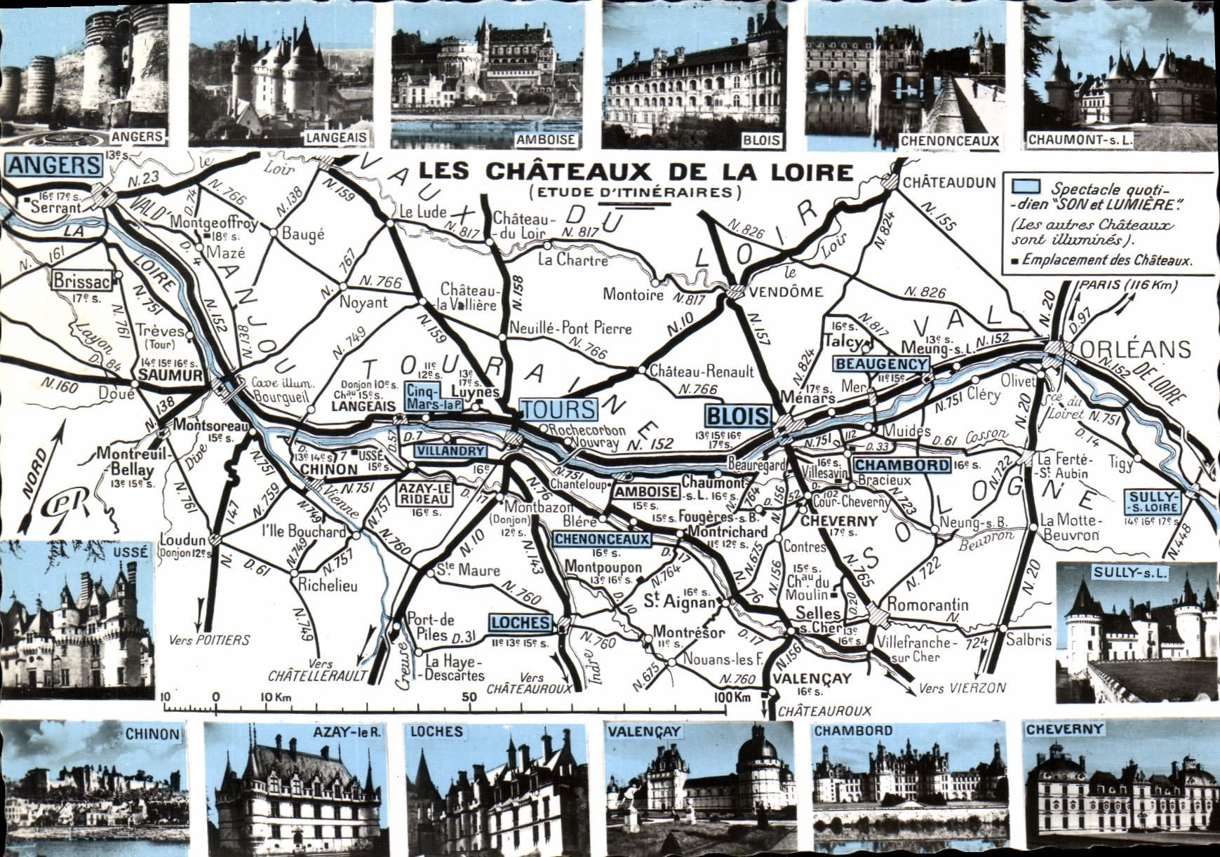 CPM Les Chateaux De La Loire Nantes