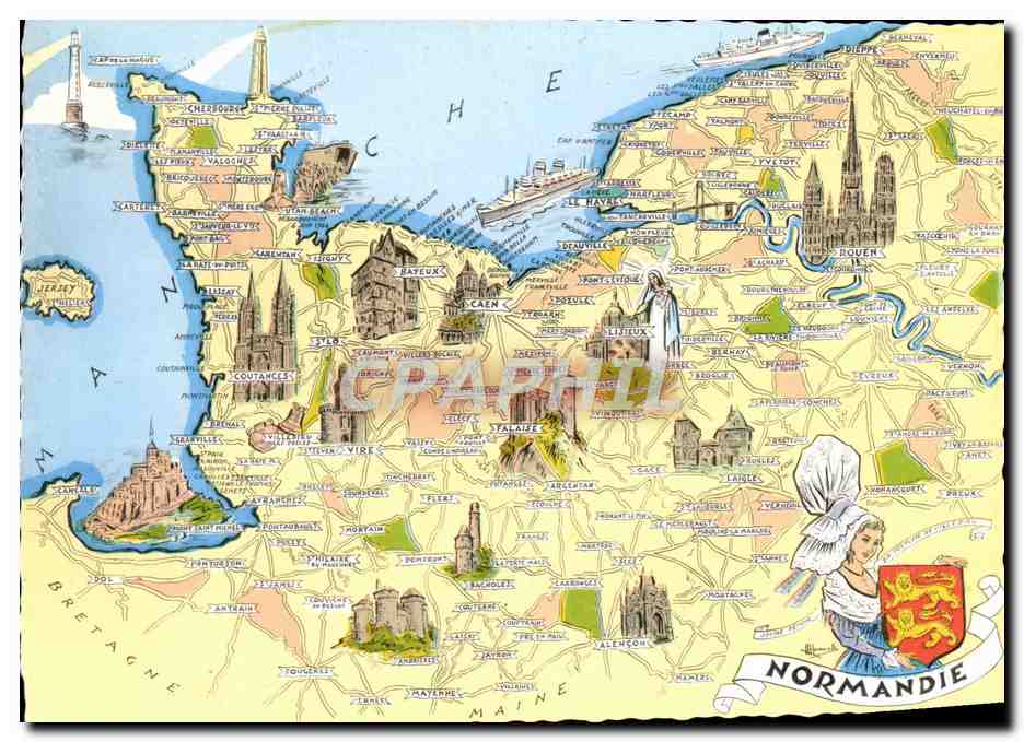 CPM Les Provinces Francaises Normandie 
