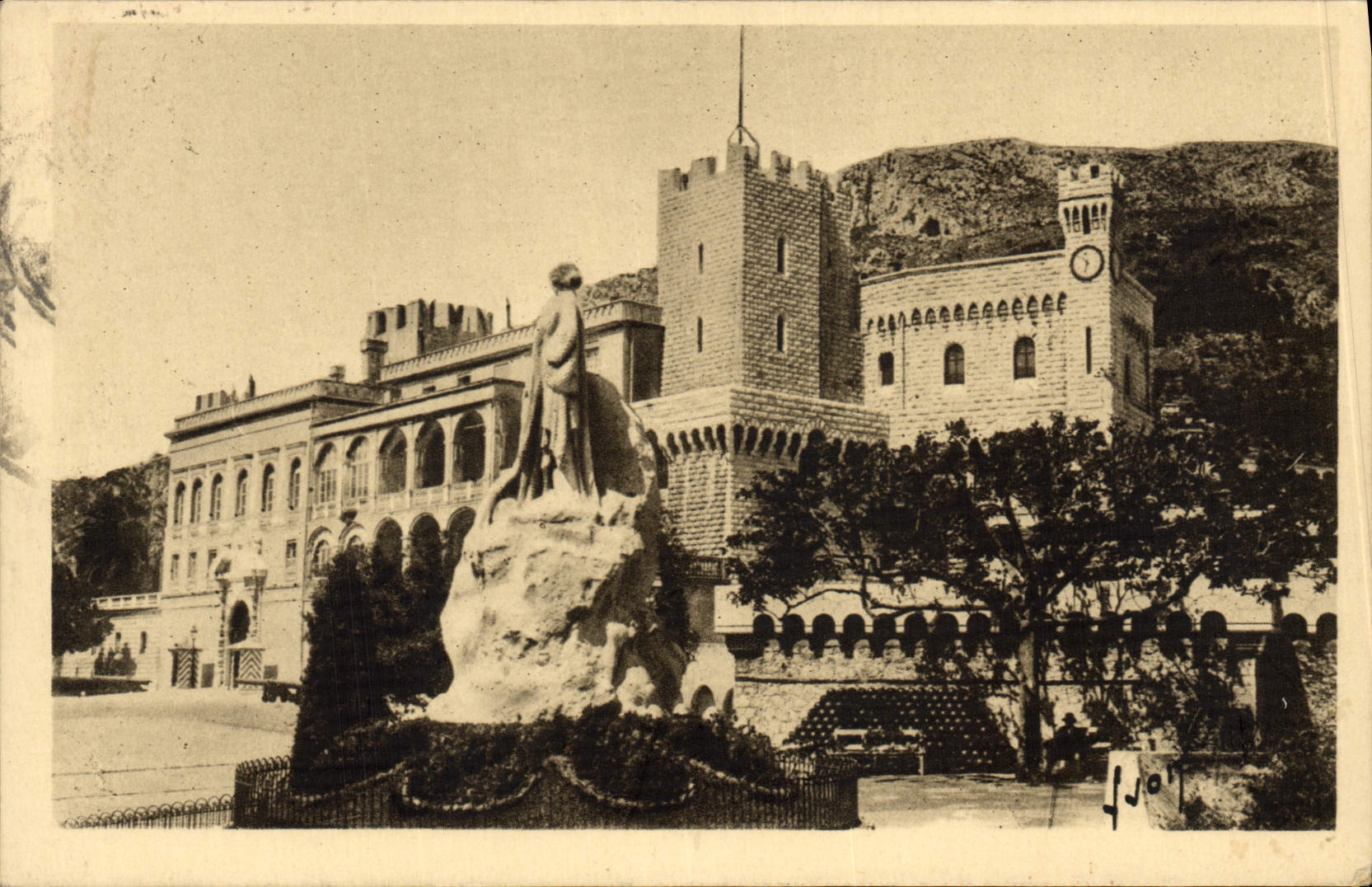 CPM La Douce France Cote D'Azur Monaco Le Palais Du Prince