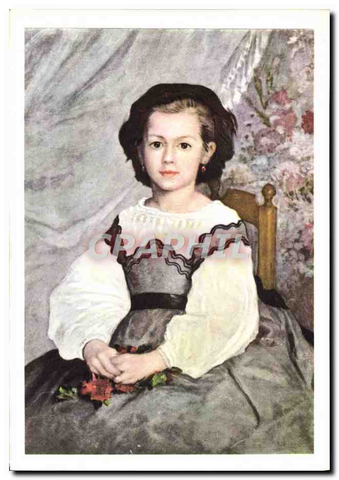 CPM Renoir Mademoiselle Romaine Lacaux