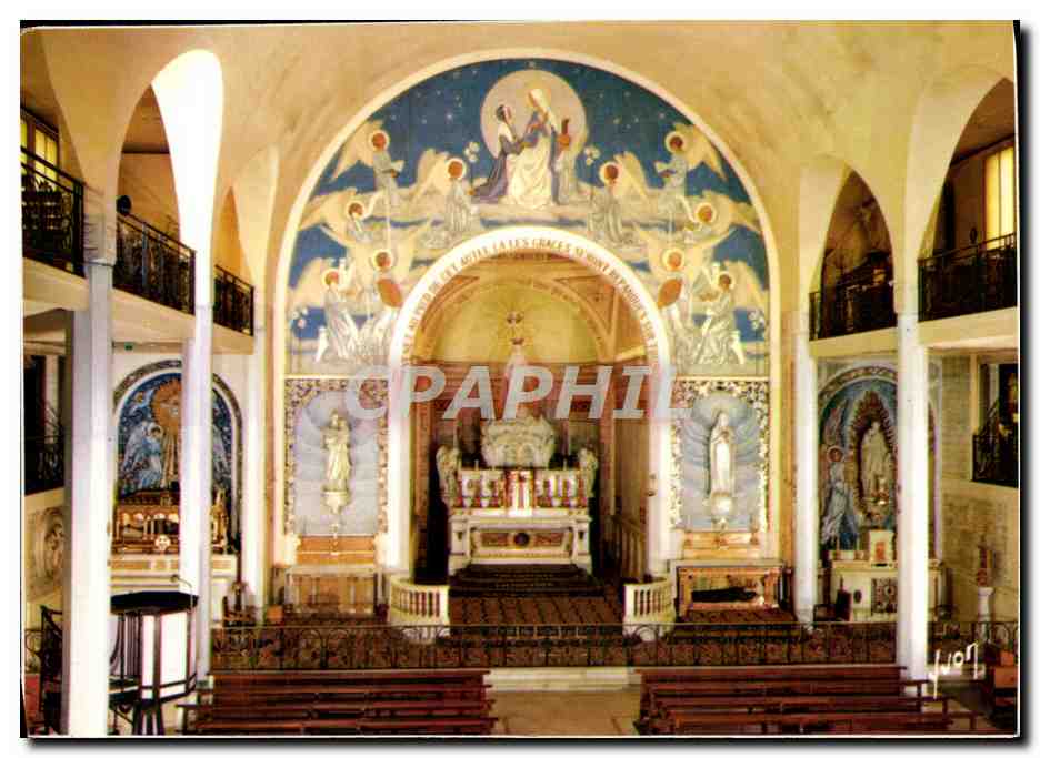 CPM Chapelle De La Medaille Miraculeuse Interieur de la chapelle