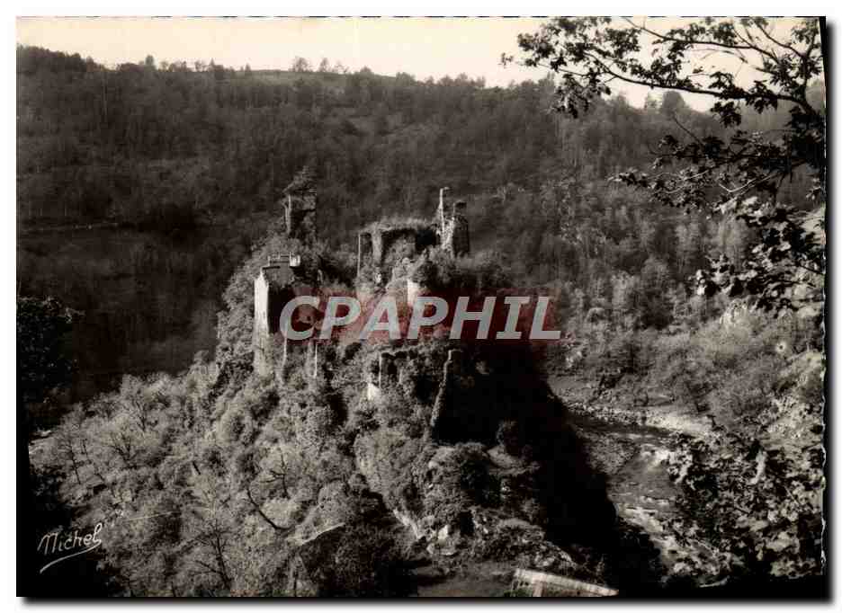 CPM La Correze Touristique Michel Gorges de la Maronne Ruines de Merle Encirons Argentat St Privat St Cirgues La Loutre 