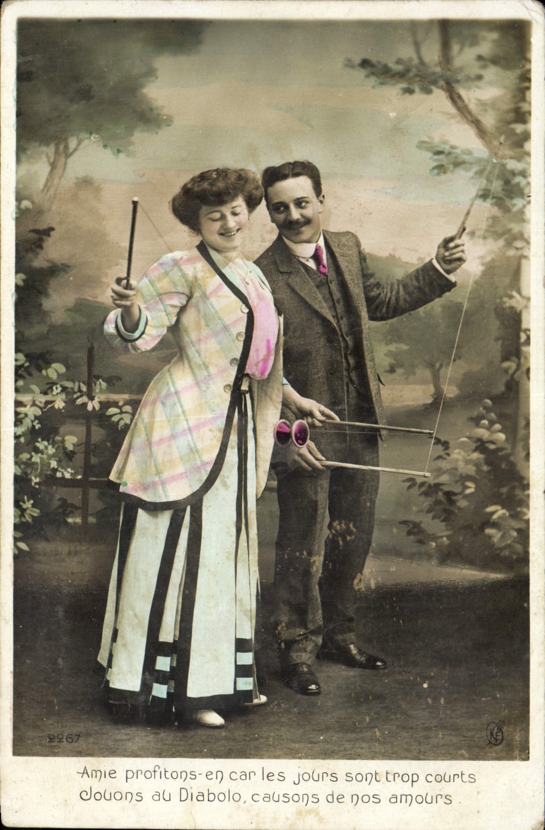 CPA Fantaisie Femme