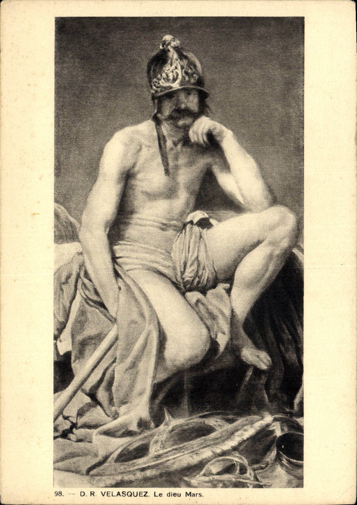 CPA Velasquez Le Dieu Mars
