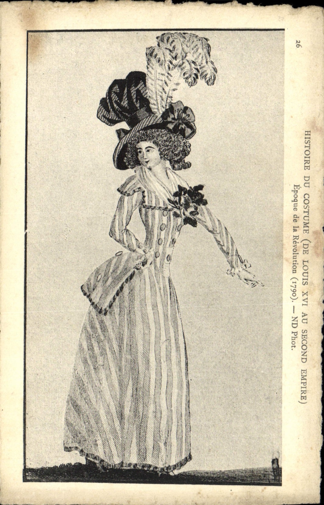 CPA Histore Du Costume Epoque de la Revolution 