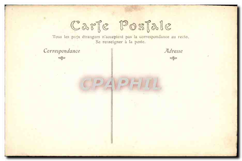 CPA Histoire Du Costume Epoque de la Convention — Rückseite