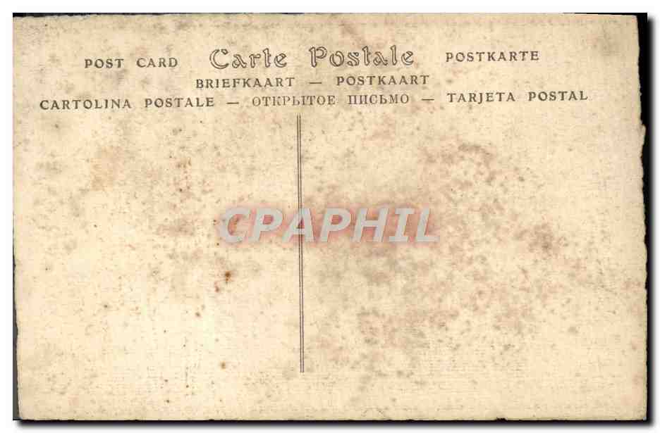 CPA Histoire Du Costume Consulat An IX — Rückseite