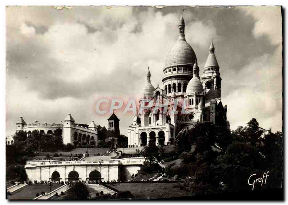 CPM Paris La Basilique Du SAcre Coeur De Montmartre