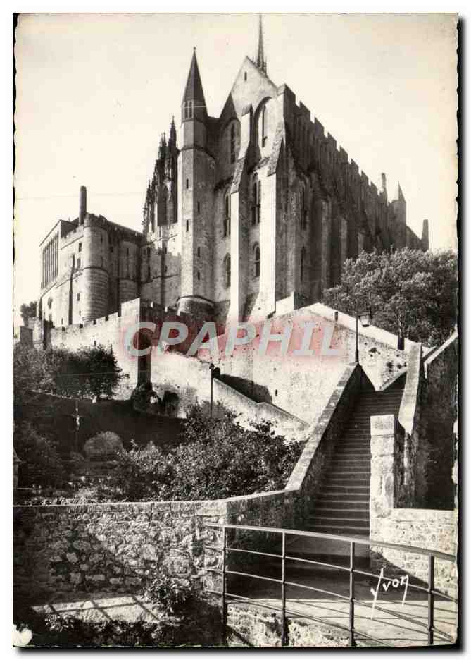CPM Mont Saint Michel La Merveille Vue De La Tour Du Nord