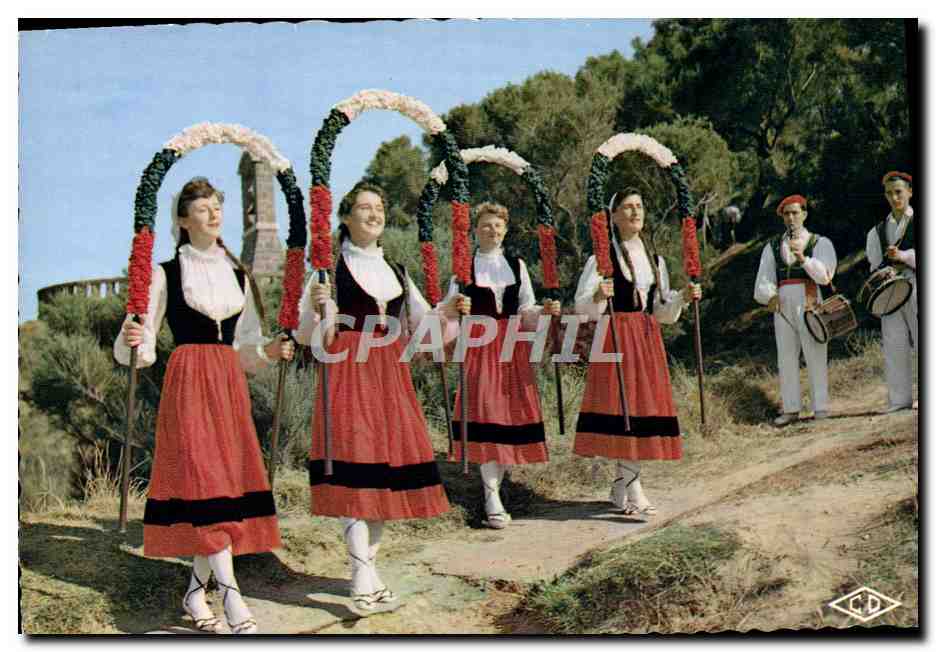 CPM Les Ballets Basques Arku Dantza Province De Guipuzcoa Folklore