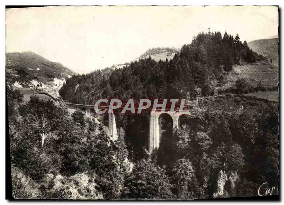 CPM Le Lioran Route Du Lioran Viaduc Sur La Cere