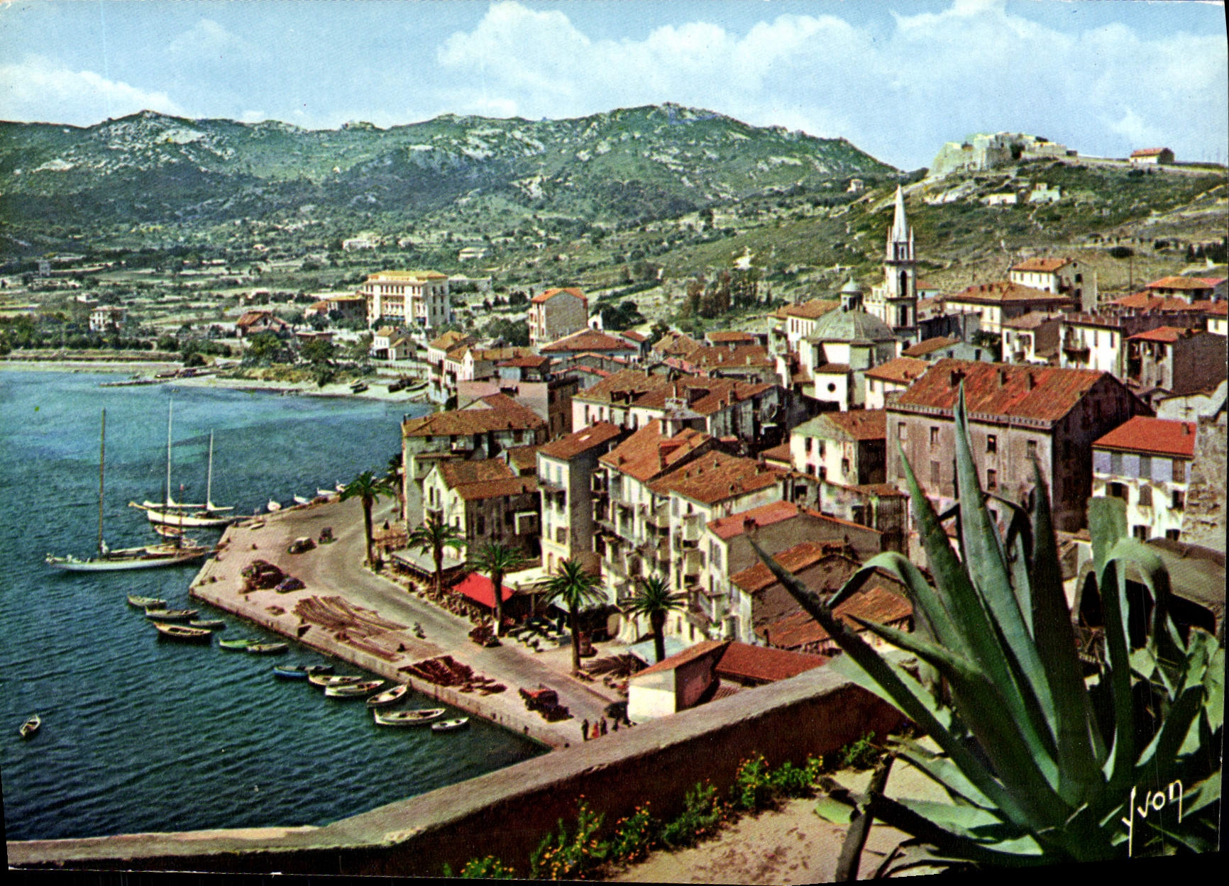 Calvi — La Basse Ville et le Port — Éditions d'Art YVON
