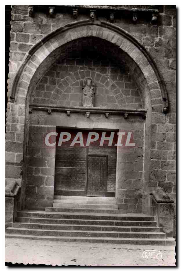 L'Église de La Souterraine — Porte latérale — M. ROUSSEL Photo-Éditeur